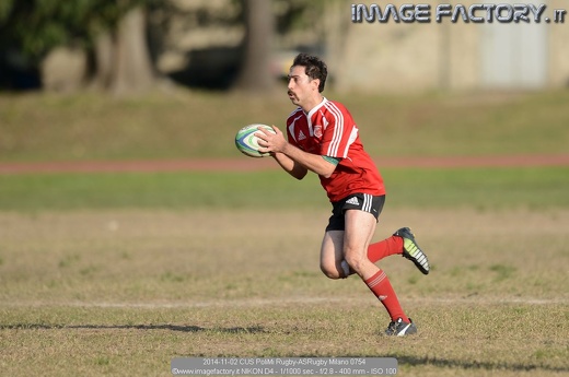 2014-11-02 CUS PoliMi Rugby-ASRugby Milano 0754